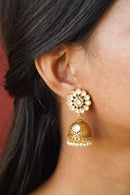 Anvitha Jhumka - White