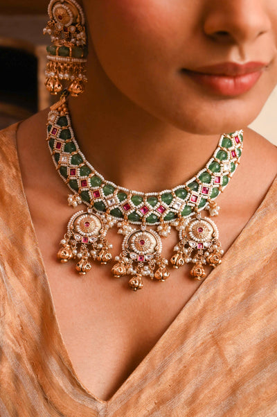 Ujjwala Antique Necklace Set