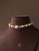 Lara Victorian Kundan Set- White