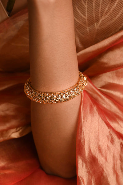 Shaila Temple Openable Bangles - Set of 2