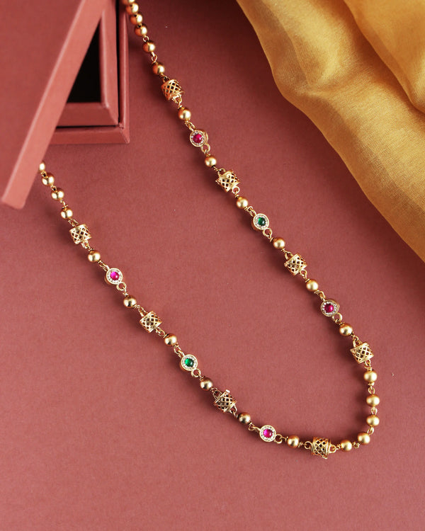 Kaikeyi Antique Multicolour Mala - Round