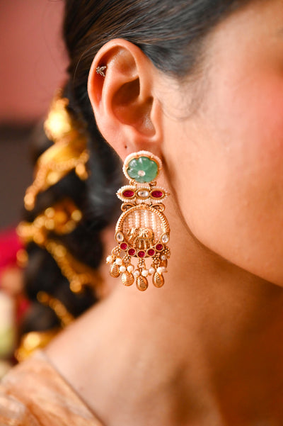 Mrinalini Antique Earring