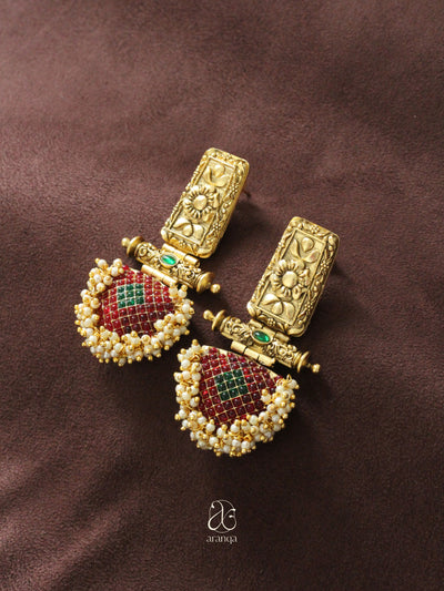 Gargi Ruby Earrings