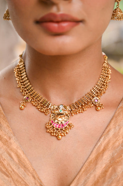 Veda Antique Necklace Set