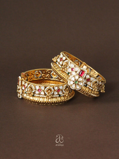 Anjali Royal Openable Bangles- Set of 2