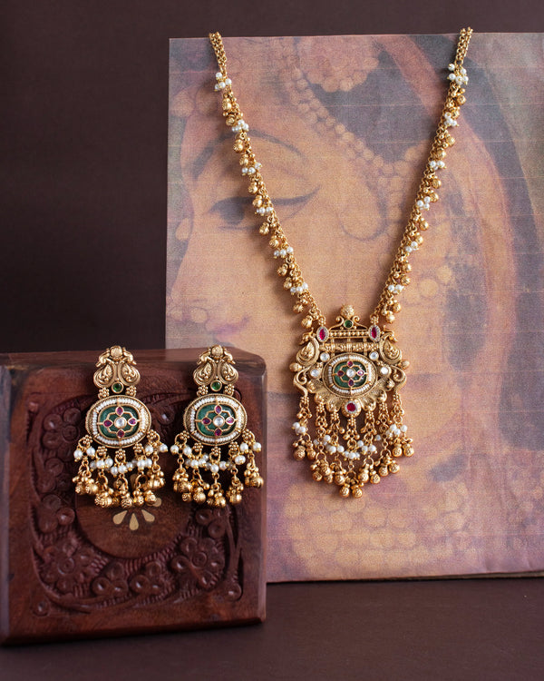 Olisha Antique Pendant Set