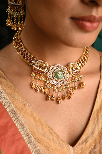 Lalima Antique Necklace Set