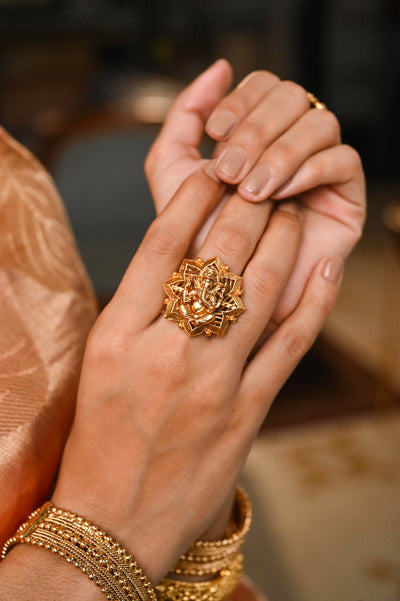Vaishnavi Ganesh Temple Ring