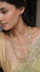 Zeenat Layered Mala - Pearl