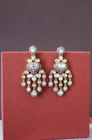Ruhita Statement Earrings - Pink
