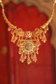 Malavika Antique Hasli Necklace Set
