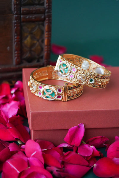 Pratibha Openable Bangles - Set of 2