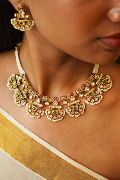 Amira Kundan Necklace Set