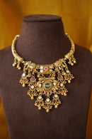 Aureli Antique Elephant Hasli Necklace Set