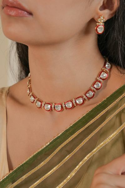 Kiyana Kundan Necklace Set