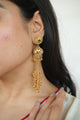 Paavna Shoulder Duster Antique Earrings