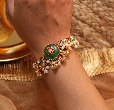 Anuya Gold-Plated Statement Bracelet