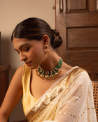 Kiara Emerald Necklace Set