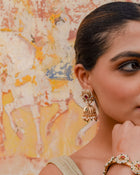 Gajra Antique Jhumkas