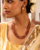 Zeenat Layered Mala- Red