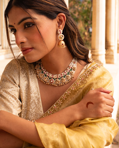 Swarna Pearl Antique Set